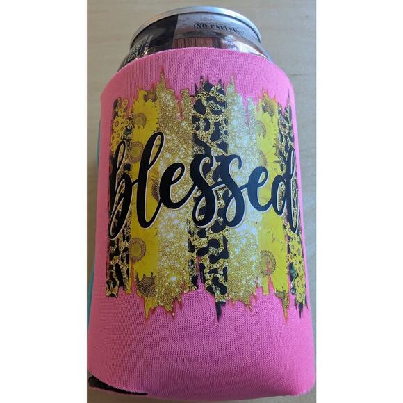 🎄AGS Ideas Blessed Can Koozie - Picture 1 of 1